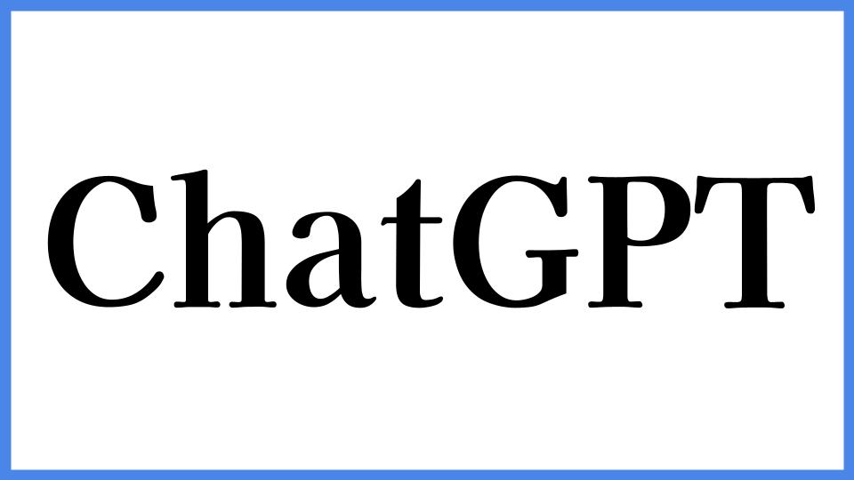 ChatGPT
