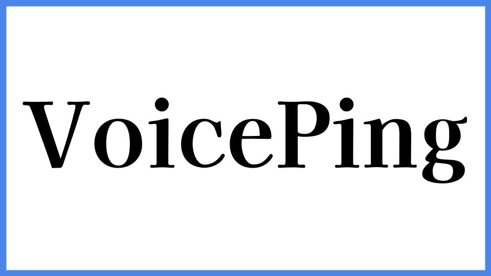 VoicePing