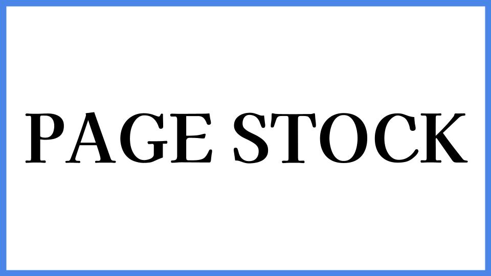 PAGE STOCK